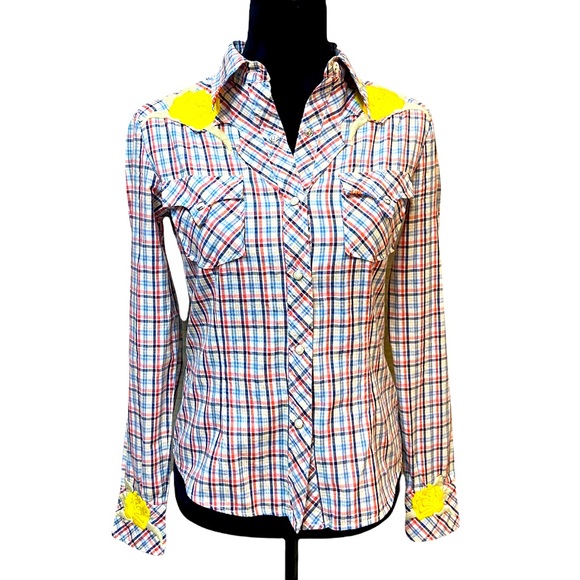 Vigoss embroidered western button down shirt - Picture 1 of 6